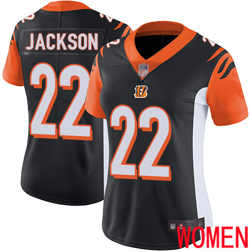 Cincinnati Bengals Limited Black Women William Jackson Home Jersey NFL Footballl #22 Vapor Untouchable